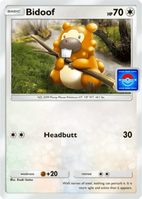 Bidoof (57) — Promo-A