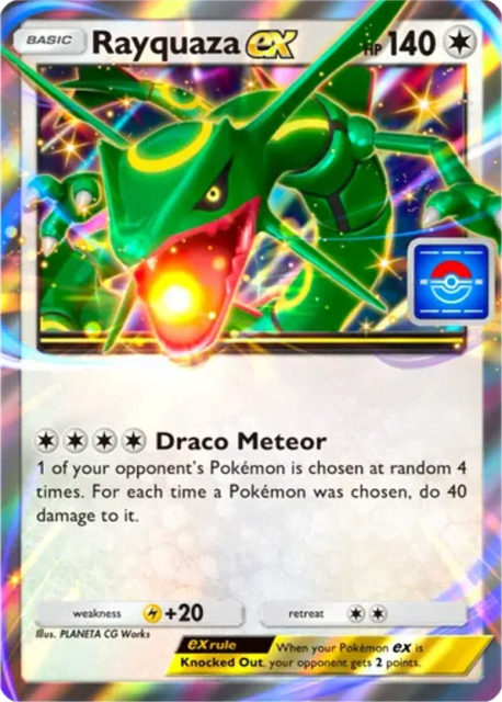 Rayquaza ex (64) — Promo-A