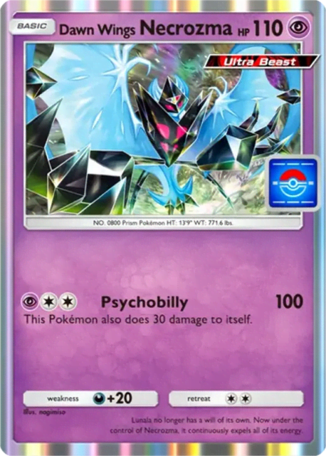 Dawn Wings Necrozma (78) — Promo-A