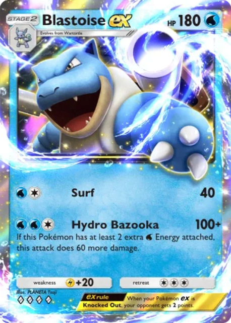 Blastoise ex (56) — Genetic Apex