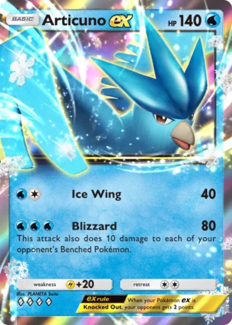 Articuno ex (84) — Genetic Apex