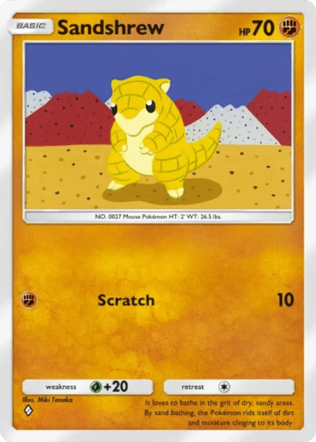 Sandshrew (137) — Genetic Apex
