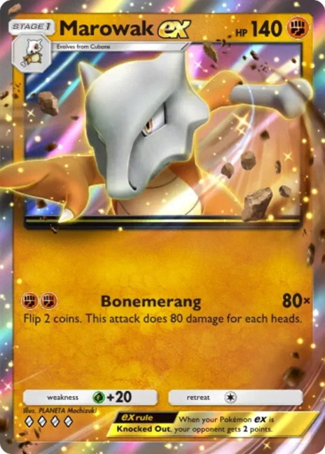 Marowak ex (153) — Genetic Apex