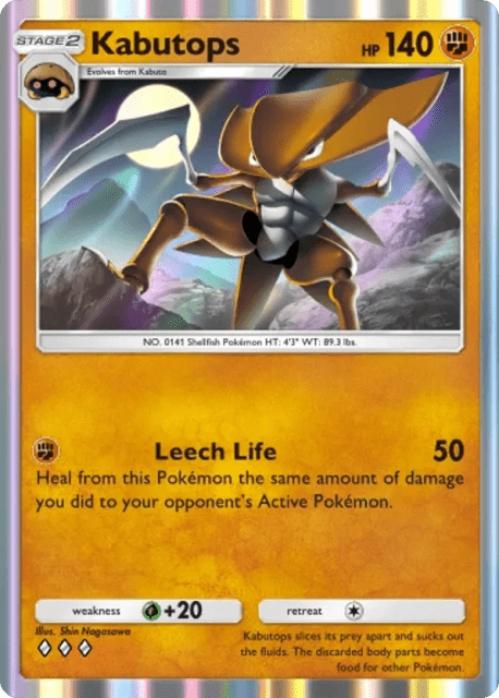 Kabutops (159) — Genetic Apex