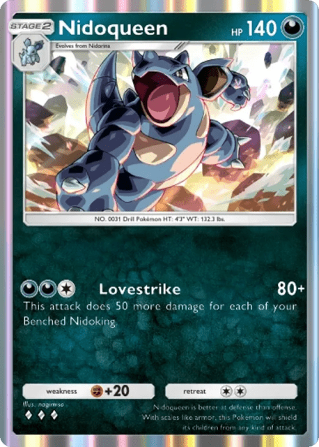 Nidoqueen (168) — Genetic Apex
