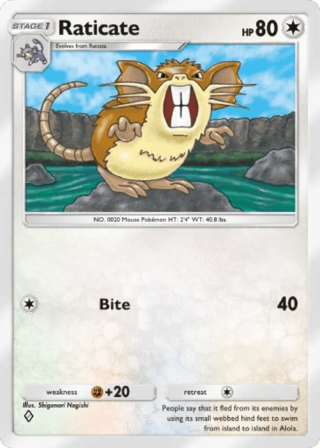 Raticate (190) — Genetic Apex