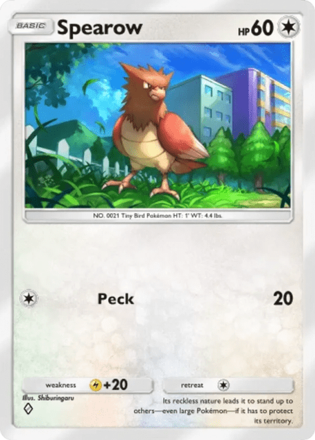 Spearow (191) — Genetic Apex