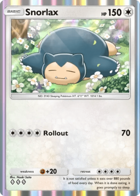 Snorlax (211) — Genetic Apex