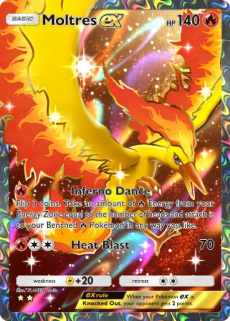 Moltres ex (255) — Genetic Apex