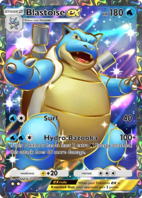 Blastoise ex (256) — Genetic Apex
