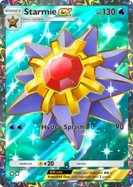 Starmie ex (257) — Genetic Apex