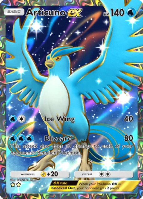 Articuno ex (258) — Genetic Apex