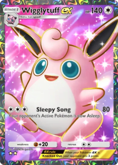 Wigglytuff ex (265) — Genetic Apex