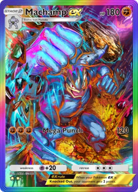 Machamp ex (278) — Genetic Apex