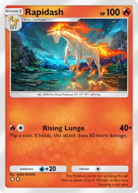 Rapidash (11) — Mythical Island