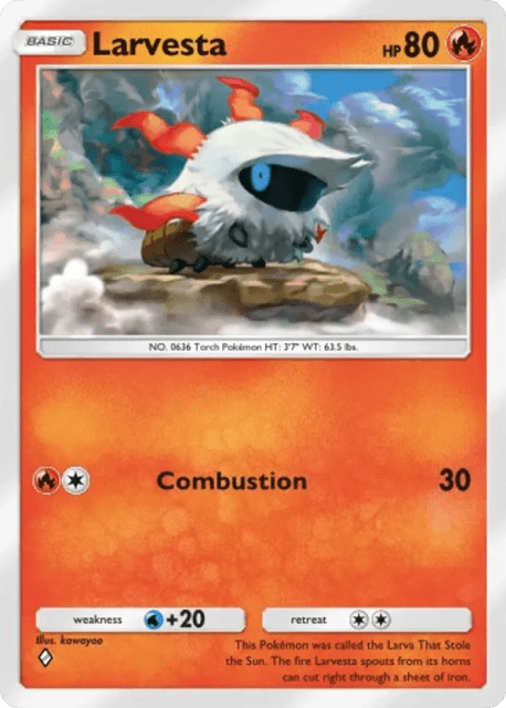 Larvesta (13) — Mythical Island