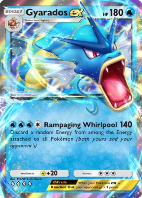 Gyarados ex (18) — Mythical Island