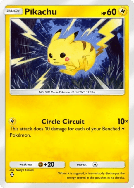Pikachu (25) — Mythical Island