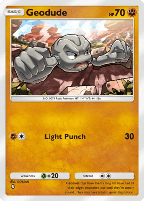 Geodude (43) — Mythical Island