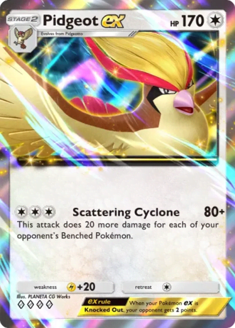 Pidgeot ex (59) — Mythical Island