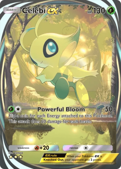 Celebi ex (85) — Mythical Island
