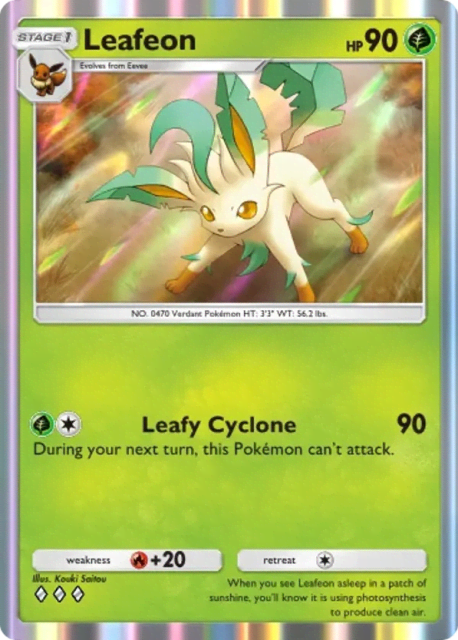 Leafeon (20) — Space-Time Smackdown