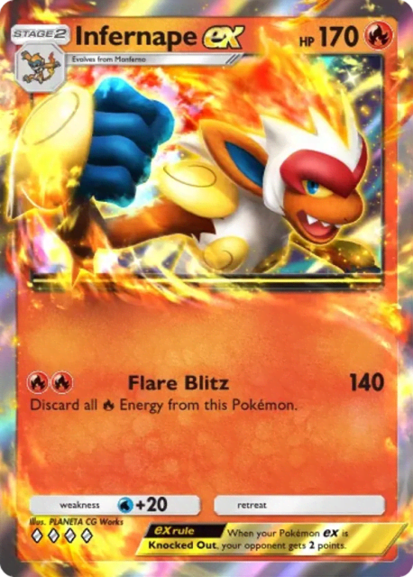 Infernape ex (29) — Space-Time Smackdown