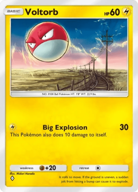 Voltorb (54) — Space-Time Smackdown