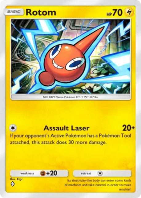 Rotom (62) — Space-Time Smackdown