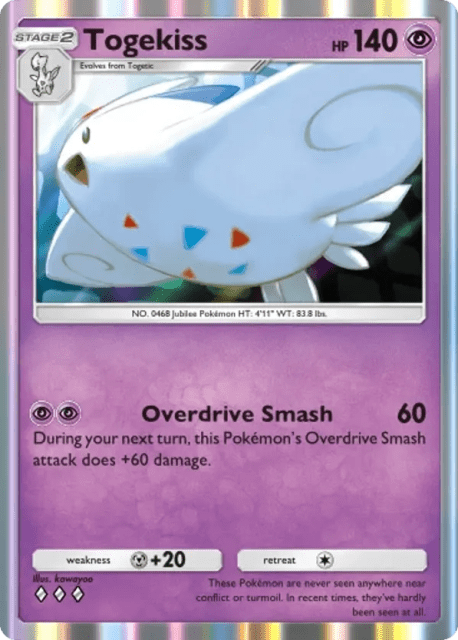 Togekiss (65) — Space-Time Smackdown