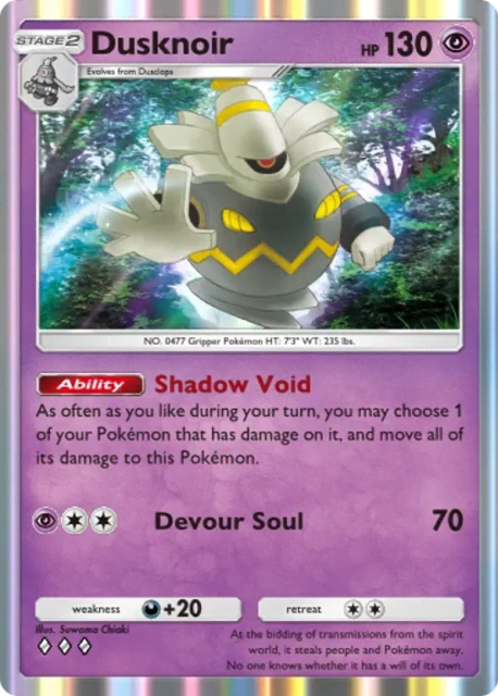 Dusknoir (72) — Space-Time Smackdown