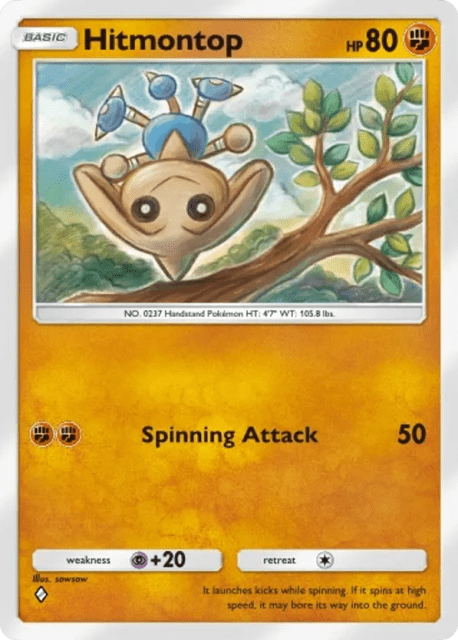 Hitmontop (85) — Space-Time Smackdown