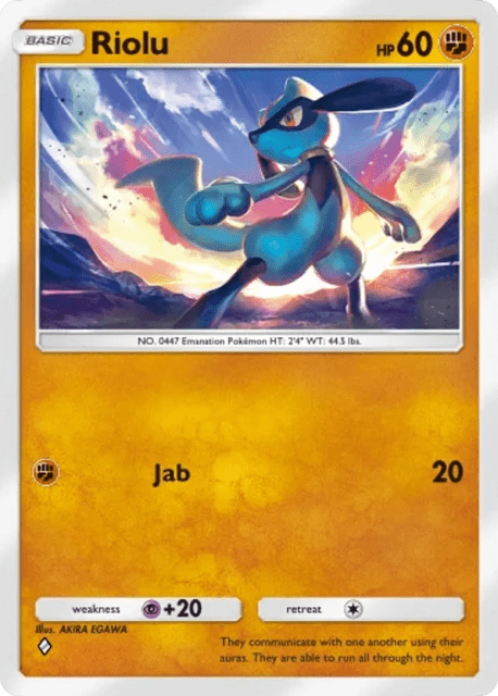 Riolu (91) — Space-Time Smackdown