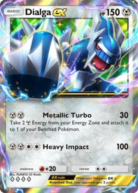Dialga ex (119) — Space-Time Smackdown