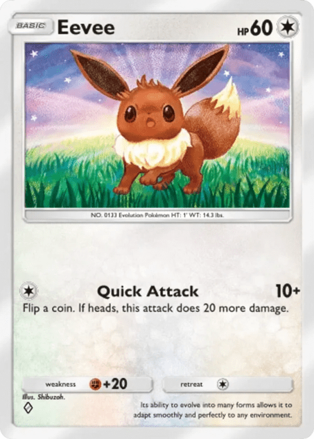 Eevee (126) — Space-Time Smackdown