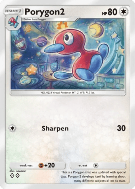 Porygon2 (128) — Space-Time Smackdown