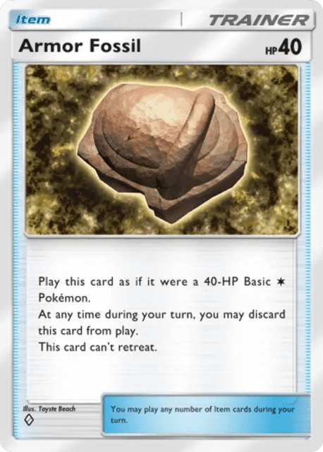 Armor Fossil (145) — Space-Time Smackdown