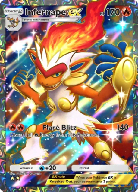 Infernape ex (181) — Space-Time Smackdown