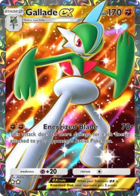Gallade ex (185) — Space-Time Smackdown