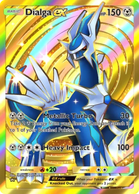Dialga ex (207) — Space-Time Smackdown