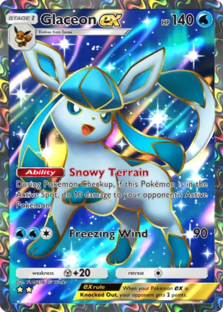 Glaceon ex (83) — Triumphant Light