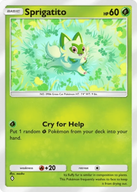 Sprigatito (5) — Shining Revelry