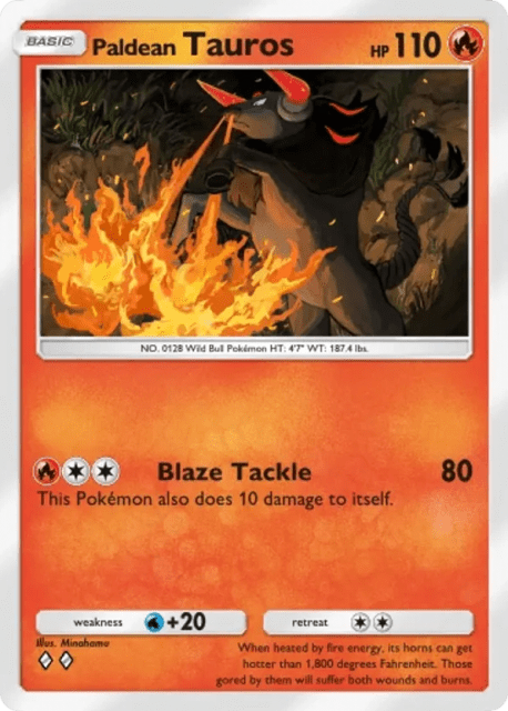 Paldean Tauros (13) — Shining Revelry
