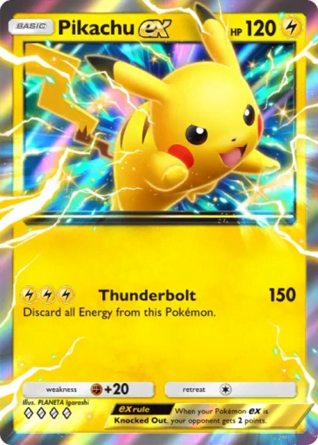 Pikachu ex (22) — Shining Revelry