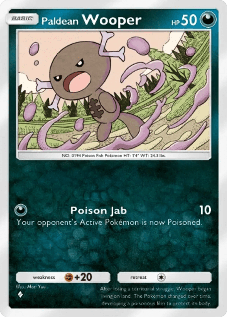 Paldean Wooper (47) — Shining Revelry