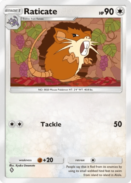 Raticate (59) — Shining Revelry