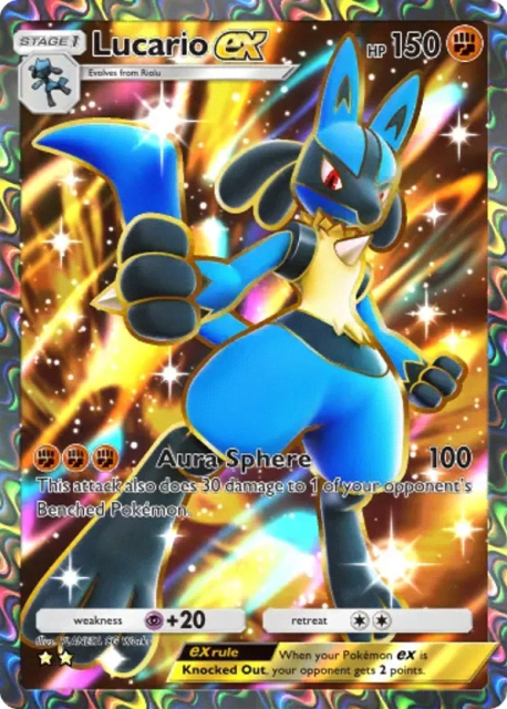 Lucario ex (84) — Shining Revelry