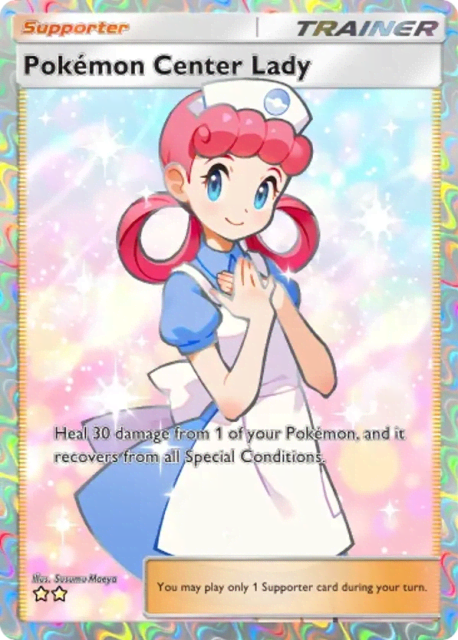 Pokémon Center Lady (89) — Shining Revelry
