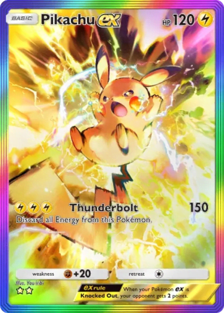 Pikachu ex (92) — Shining Revelry