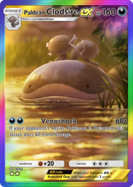 Paldean Clodsire ex (93) — Shining Revelry